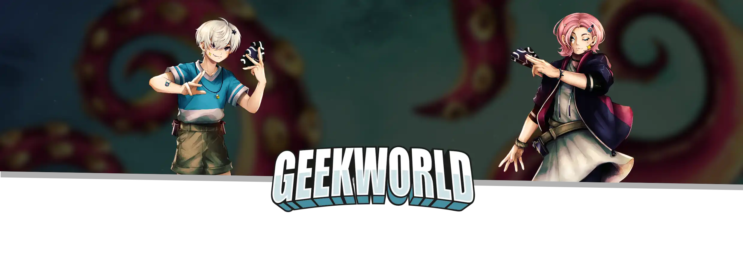Header-TCG Two Geekworld Character playing TCG