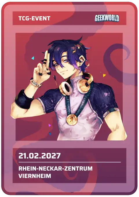GEEKWORLD TCG-Event Karte